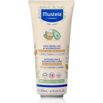 Šampon Mustela Detangling & Nourishing dětský šampon pro snadné rozčesání vlasů 200 ml