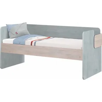 Postel Postel II 90x200cm Lincoln Modular - dub, dub modrá