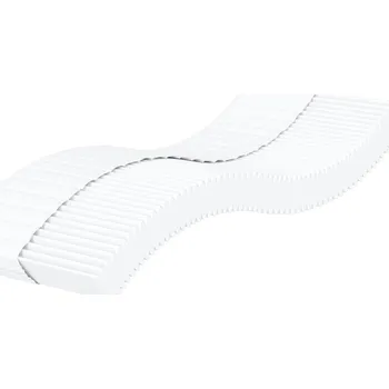 Matrace vidaXL Pěnová matrace bílá 100 x 200 cm tvrdost H2 H3