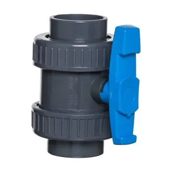 PWS - Professional Water System PVC Kulový ventil, 2x lepený spoj, 40 mm