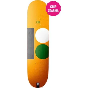 Příslušenství pro skateboard SK8 DESKA PLAN B Palette Giraud - oranžová - 8.125 + při osobním odběru 1 353 Kč