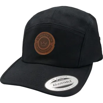 Kšiltovka kšiltovka PEATYS PUBWEAR PUBWEAR 5 PANEL CAP - SPEED PRODUCTS BADGE BLACK