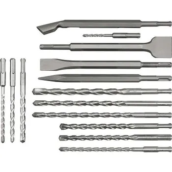 Sada nářadí Sada vrtáků a sekáčů SDS+ 14 ks