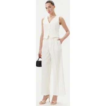 Dámské kalhoty Rinascimento Palazzo kalhoty CFC0123671003 Écru Regular Fit XS