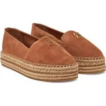 Tommy Hilfiger Espadrilky Suede Platform Espadrille FW0FW08586 Hnědá 40