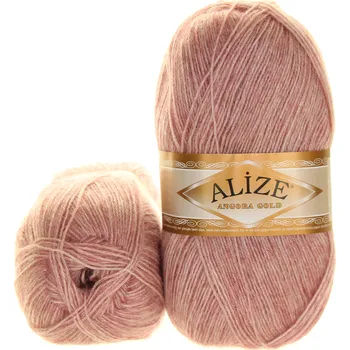 Příze Alize Angora Gold 664 starorůžová melange