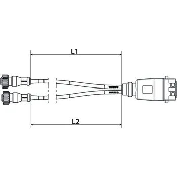 3D tisk Cable with Plug - 4497042950