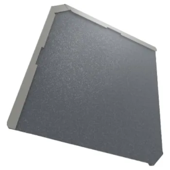 plechová krytina BELPROFILE Maloformátová krytina QUADRA BigStone RAL 7024 grafitová šedá