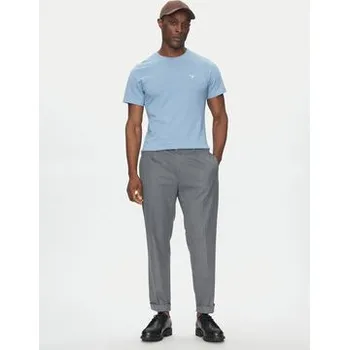 Pánské tričko Barbour T-Shirt Essential Sports MTS0331BL33 Modrá Tailored Fit M