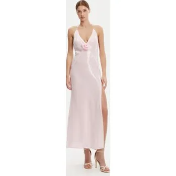 Dámské šaty Bardot Večerní šaty 59278DB3 Růžová Regular Fit 14