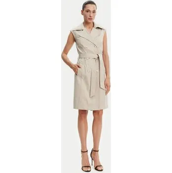 Dámské šaty Guess Košilové šaty W5GK0V WH5V1 Béžová Regular Fit XL