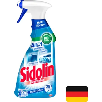 Čisticí prostředek Sidolin Multi-Flächen 3v1 na povrchy 500 ml (Dovoz: Německo)