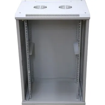 Rozvaděč Extralink 15U 600x450 Šedá | Racková skříň | montovaná na zdi