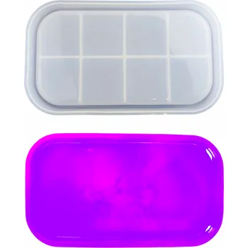 Forma na odlévání Silikonová forma – servírovací tác s vyvýšeným okrajem