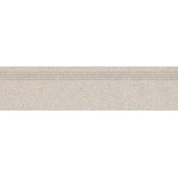 Dlažba Rako Block DCPVD784, schodovka, béžová, matná, 30 x 120 x 0,9 cm