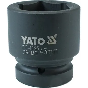 Sada nářadí Nástavec 1" rázový šestihranný 43 mm CrMo