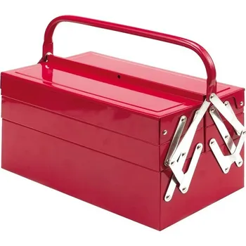 Sada nářadí Box na nářadí 40 x 21 x 19 cm kov 5 oddělení