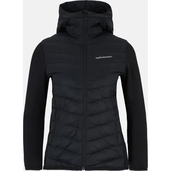 BUNDA PEAK PERFORMANCE W FROST DOWN HYBRID HOOD BLACK