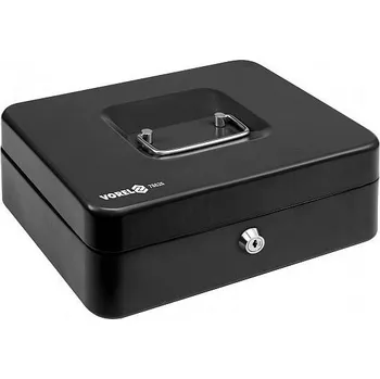 Sada nářadí Pokladna příruční 250x200x90mm černá, 2klíče