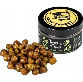 Boilies Přírodní Nástraha Carp Target s příchutí tygřího ořechu 100 g