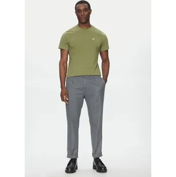 Pánské tričko Barbour T-Shirt Essential Sports MTS0331OL39 Zelená Tailored Fit S