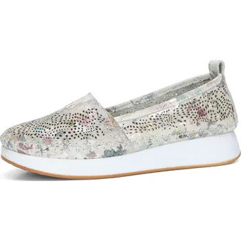 Dámské polobotky Robel dámské kožené polobotky - bílé