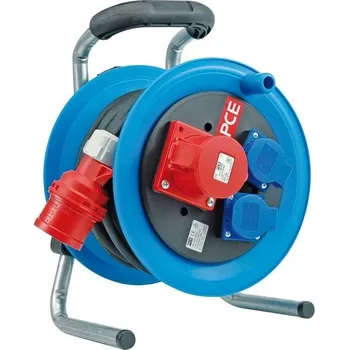 Sada nářadí Kabel prodlužovací 20 m 3 zás. (1x400V + 2x250V) 16A buben IP44