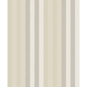 Tapeta Masureel Vliesová tapeta na zeď, krémovo-béžová, geometrická, pruhy, ROM505, Romance, Masureel, velikost 10,05 x 0,53 m