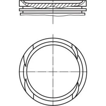 Píst motoru Píst MAHLE 010 05 00