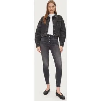 Oblečení a móda Calvin Klein Jeans Jeansy J20J225509 Černá Super Skinny Fit 24