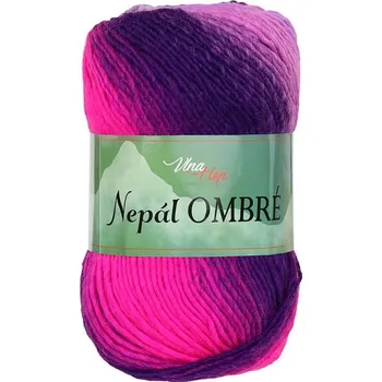 Příze Nepál Ombré, 7424