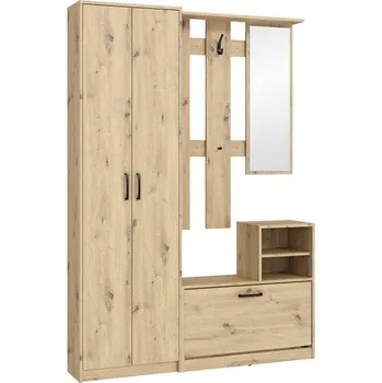 Kuchyňská linka Předsíňová stěna Niko - Forte D78 Dub Artisan 135x191 cm