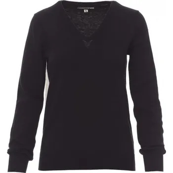 Dámský svetr Payperwear Dámský svetr Business s výstřihem do véčka Barva: Černá, Velikost: XL