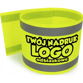 Reflexní pásek s vlastním potiskem 10 cm žlutý