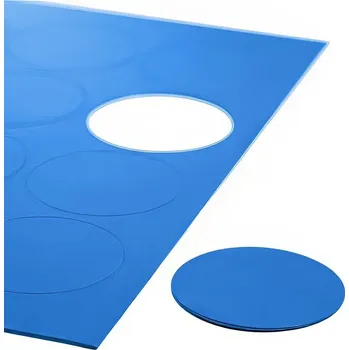 Dekorativní magnet SOLLAU Magnetická kolečka, sada 12 ks Barva: Modrá