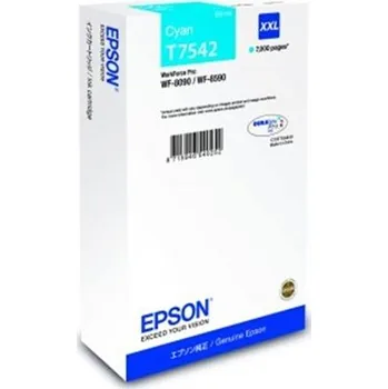 EPSON cartridge T7542 cyan XXL (WF-8x90) C13T75424N