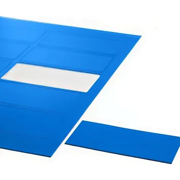 Dekorativní magnet SOLLAU Magnetické obdélníky, sada 10 ks Barva: Modrá