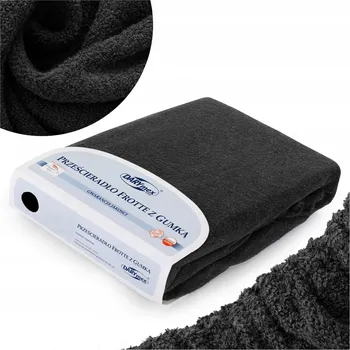 Prostěradlo Froté prostěradlo s gumou 60x120 cm, černé