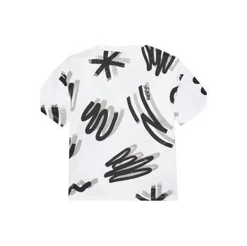 Pánské oblečení Napapijri T-Shirt NP0A4IGW D Bílá Regular Fit 16Y