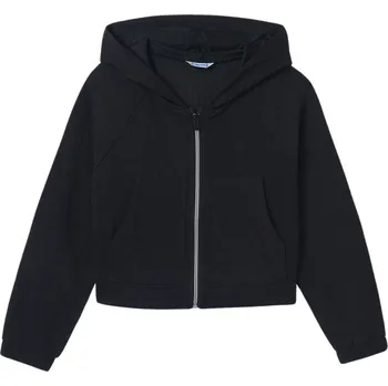 Dívčí mikina MAYORAL dívčí mikina s kapucí černá vel. 152 cm