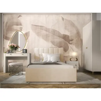 Ložnicová sestava Nábytek do ložnice Nivorta III, Barva: kašmír / kašmír+ dub whisky+Cloud 03 MIRJAN 5903211355127