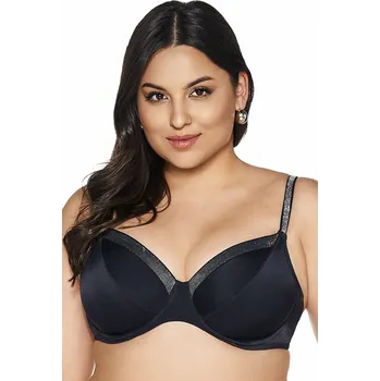 Dámské plavky Vrchní díl plavek Ava SK-225 Maxi Barva: Černá, Velikost: 95G