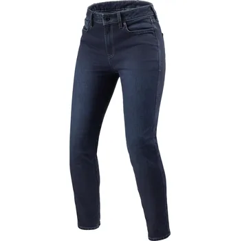 Moto kalhoty Dámské džíny na motorku Revit Marzia Skinny modré