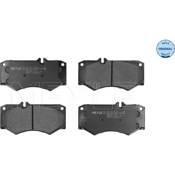 Brzdový systém Sada brzdových destiček, kotoučová brzda MEYLE 025 207 8418