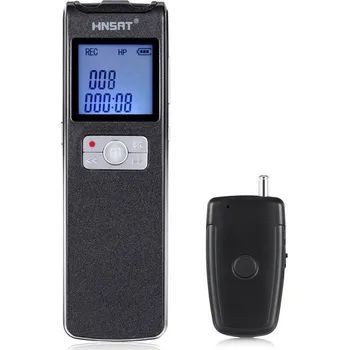 Diktafon HNSAT Diktafon DVR-308A s bezdrátovým mikrofonem (16GB)