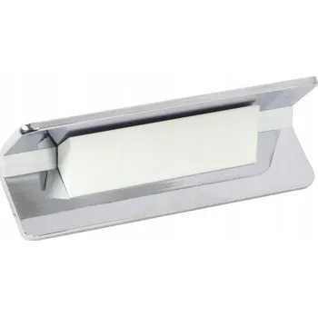 Nábytková Úchytka Knopka CHROM/BÍLÁ