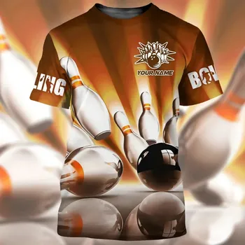 Trička na bowling pro hráče a tým s vlastním jménem Velikost: 4XL, Barva (Varianta): Barevná 2
