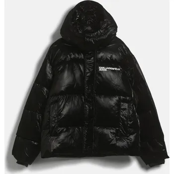 BUNDA KARL LAGERFELD JEANS KLJ RELAXED SHINY PUFFER IRIDESCENT BLACK