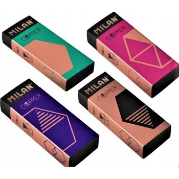 Pryž Guma na gumování školní potřeby. Školní pomůcky bílá guma Milan guma na gumování guma copper pvc milan černá 1 ks