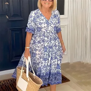 Dámské šaty Letní sportovní šaty BR180 Barva: Modrá, Velikost: M